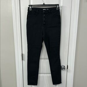 Old Navy Black High Rise Jeans